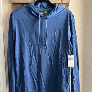 Polo by Ralph Lauren Men's Blue Hoodie
